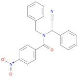 Benzamide, N-(cyanophenylmethyl)-4-nitro-N-(phenylmethyl)-