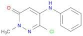 6-Chloro-2-methyl-5-(phenylamino)pyridazin-3(2H)-one