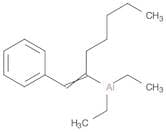 Aluminum, diethyl[1-(phenylmethylene)hexyl]-