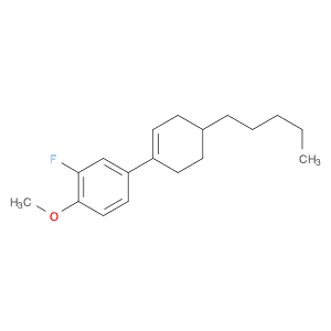 Benzene, 2-fluoro-1-methoxy-4-(4-pentyl-1-cyclohexen-1-yl)-