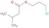 Butanoic acid, 3-methyl-, 3-chloropropyl ester