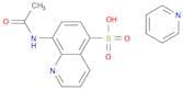 5-Quinolinesulfonic acid, 8-(acetylamino)-, compd. with pyridine (1:1)
