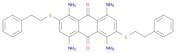 1,4,5,8-Tetraamino-2,6-bis(phenethylthio)anthracene-9,10-dione