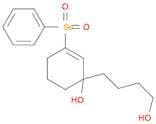 2-Cyclohexene-1-butanol, 1-hydroxy-3-(phenylselenonyl)-