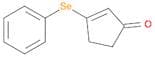 2-Cyclopenten-1-one, 3-(phenylseleno)-