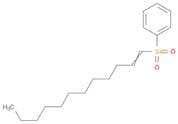 Benzene, (1-dodecenylselenonyl)-