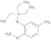 Silane, triethyl(2-methoxy-5-methylphenoxy)-