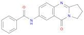 N-(9-Oxo-1,2,3,9-tetrahydropyrrolo[2,1-b]quinazolin-7-yl)benzamide
