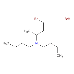 1-Butanamine, N-(3-bromo-1-methylpropyl)-N-butyl-, hydrobromide