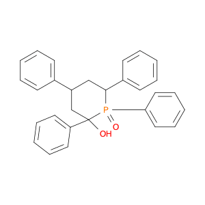 2-Phosphorinanol, 1,2,4,6-tetraphenyl-, 1-oxide