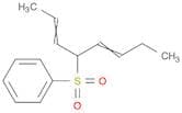 Benzene, [[1-(1-propenyl)-2-pentenyl]sulfonyl]-