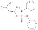 Phosphoric acid, 1-methyl-3-oxo-1-butenyl diphenyl ester
