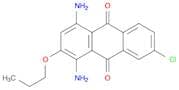 1,4-Diamino-7-chloro-2-propoxyanthracene-9,10-dione