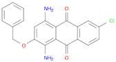 1,4-Diamino-2-(benzyloxy)-6-chloroanthracene-9,10-dione
