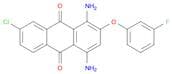 1,4-Diamino-7-chloro-2-(3-fluorophenoxy)anthracene-9,10-dione