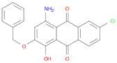 9,10-Anthracenedione, 4-amino-6-chloro-1-hydroxy-2-(phenylmethoxy)-