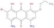 9,10-Anthracenedione, 4,5-diamino-2-bromo-1,8-dihydroxy-7-propoxy-