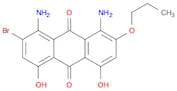 1,8-Diamino-2-bromo-4,5-dihydroxy-7-propoxyanthracene-9,10-dione