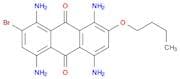 1,4,5,8-Tetraamino-2-bromo-7-butoxyanthracene-9,10-dione