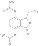 1(3H)-Isobenzofuranone, 4,7-bis(acetyloxy)-3-ethyl-