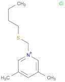 Pyridinium, 1-[(butylthio)methyl]-3,5-dimethyl-, chloride