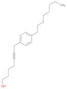 5-Heptyn-1-ol, 7-(4-octylphenyl)-