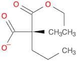 Propanedioic acid, methylpropyl-, monoethyl ester, (R)-
