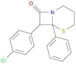 5-Thia-1-azabicyclo[4.2.0]octan-8-one, 7-(4-chlorophenyl)-6-phenyl-