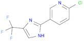 Pyridine, 2-chloro-5-[4-(trifluoromethyl)-1H-imidazol-2-yl]-