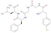 L-Leucine, N-[N-[N-[N-(thio-L-tyrosyl)glycyl]glycyl]-L-phenylalanyl]-