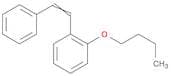 Benzene, 1-butoxy-2-(2-phenylethenyl)-