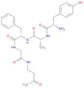 Glycinamide, L-tyrosyl-D-alanyl-L-phenylalanyl-N-(3-oxobutyl)-