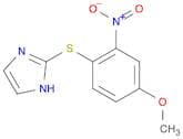 1H-Imidazole, 2-[(4-methoxy-2-nitrophenyl)thio]-