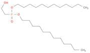 Phosphonic acid, (2-hydroxyethyl)-, didodecyl ester