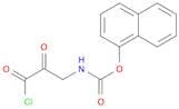 Carbamic acid, (chlorooxoacetyl)methyl-, 1-naphthalenyl ester