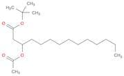 Tetradecanoic acid, 3-(acetyloxy)-, 1,1-dimethylethyl ester