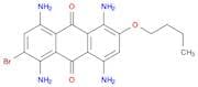 1,4,5,8-Tetraamino-2-bromo-6-butoxyanthracene-9,10-dione