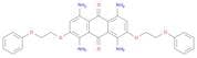 1,4,5,8-Tetraamino-2,7-bis(2-phenoxyethoxy)anthracene-9,10-dione