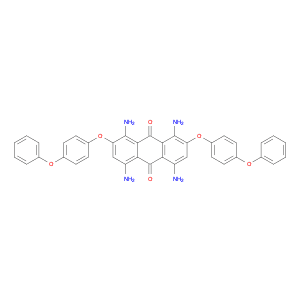 1,4,5,8-Tetraamino-2,7-bis(4-phenoxyphenoxy)anthracene-9,10-dione