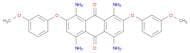 1,4,5,8-Tetraamino-2,7-bis(3-methoxyphenoxy)anthracene-9,10-dione