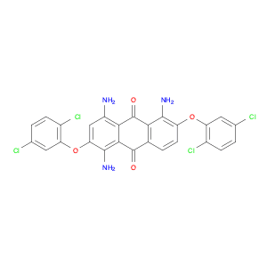 1,4,5-Triamino-2,6-bis(2,5-dichlorophenoxy)anthracene-9,10-dione