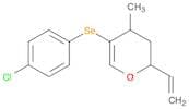 2H-Pyran, 5-[(4-chlorophenyl)seleno]-2-ethenyl-3,4-dihydro-4-methyl-