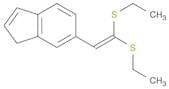 1H-Indene, 6-[2,2-bis(ethylthio)ethenyl]-