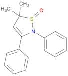 Isothiazole, 2,5-dihydro-5,5-dimethyl-2,3-diphenyl-, 1-oxide