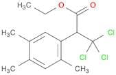 Benzeneaceticacid, 2,4,5-trimethyl-a-(trichloromethyl)-, ethyl ester