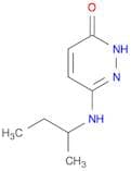 3(2H)-Pyridazinone, 6-[(1-methylpropyl)amino]-
