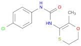 Urea, N-(4-chlorophenyl)-N'-(5,6-dihydro-2-methyl-1,4-oxathiin-3-yl)-