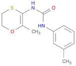 Urea, N-(5,6-dihydro-2-methyl-1,4-oxathiin-3-yl)-N'-(3-methylphenyl)-