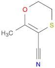 1,4-Oxathiin-3-carbonitrile, 5,6-dihydro-2-methyl-