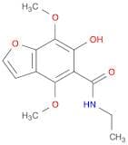 5-Benzofurancarboxamide, N-ethyl-6-hydroxy-4,7-dimethoxy-